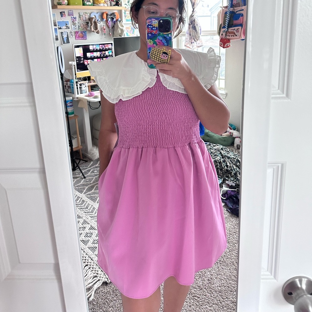 Sister Jane Foxglove Mini Dress Cotton Candy XL